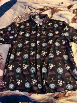 Anaheim Ducks button up