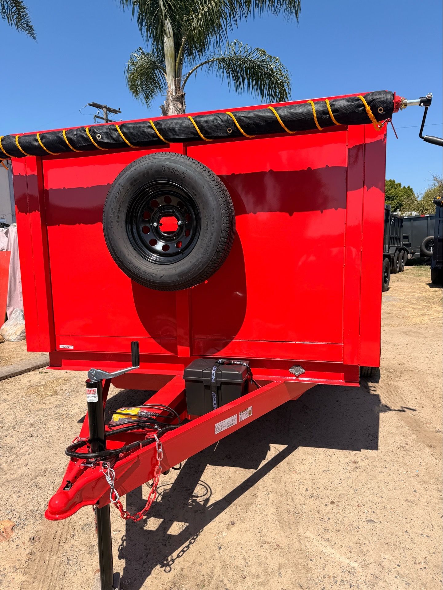 8x12x4 Hydraulic Dump Trailer