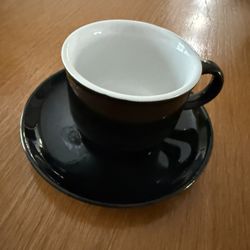 Set of 12 Espresso Cups and Saucers 
