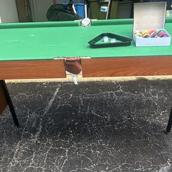 Foldable Pool Table