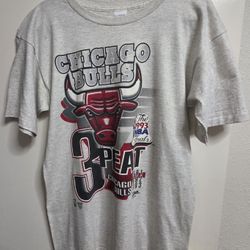 NBA 1993 FINALS Chicago Bulls 3Peat TShirt