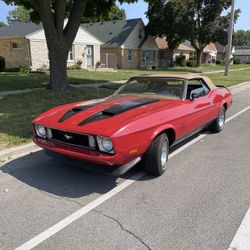 73 Mustang Convertible 