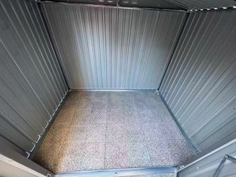 8Ć6 FT Metal Storage Shed ā Outdoor Garden & Tool Storage