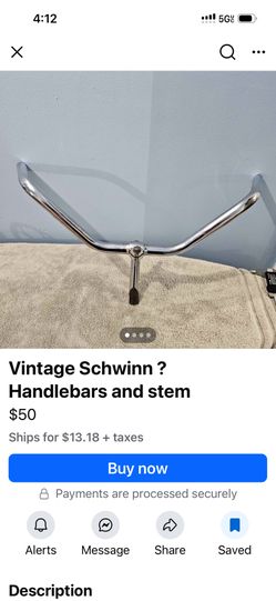 Vintage Bike Handlebar