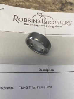 Tungsten Size 11 Mens wedding Band