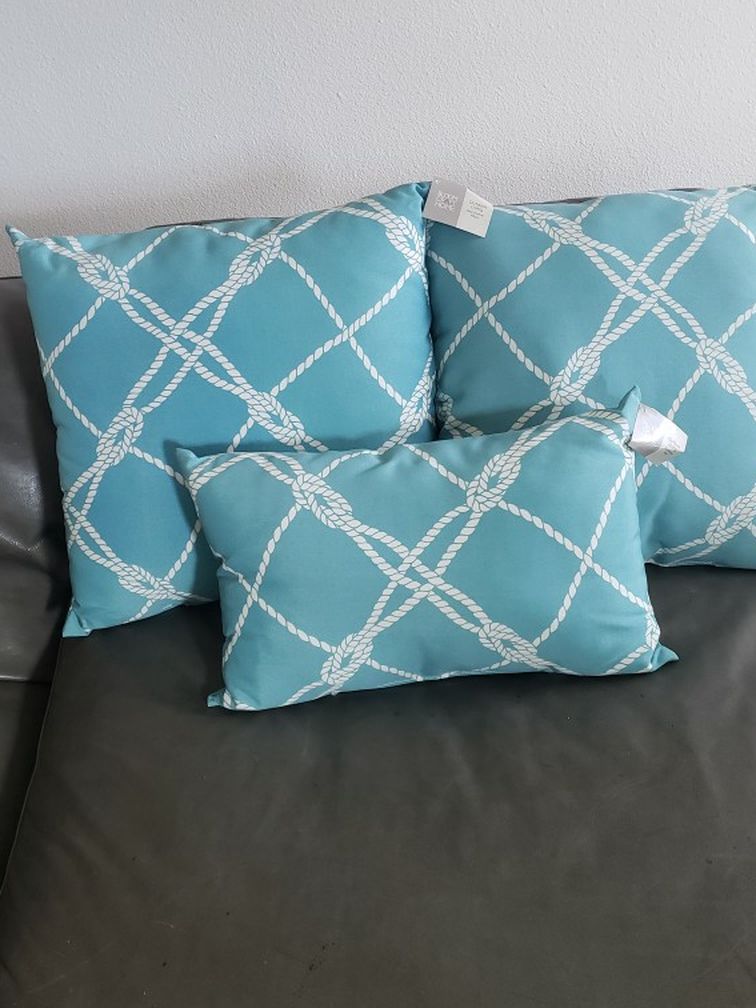 Indoor Outdoor Decorative Throw Pillows Nautical