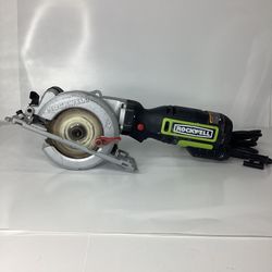 Rockwell 4 1/2” 120v Corded Compact Circular Saw (AK3441K) 