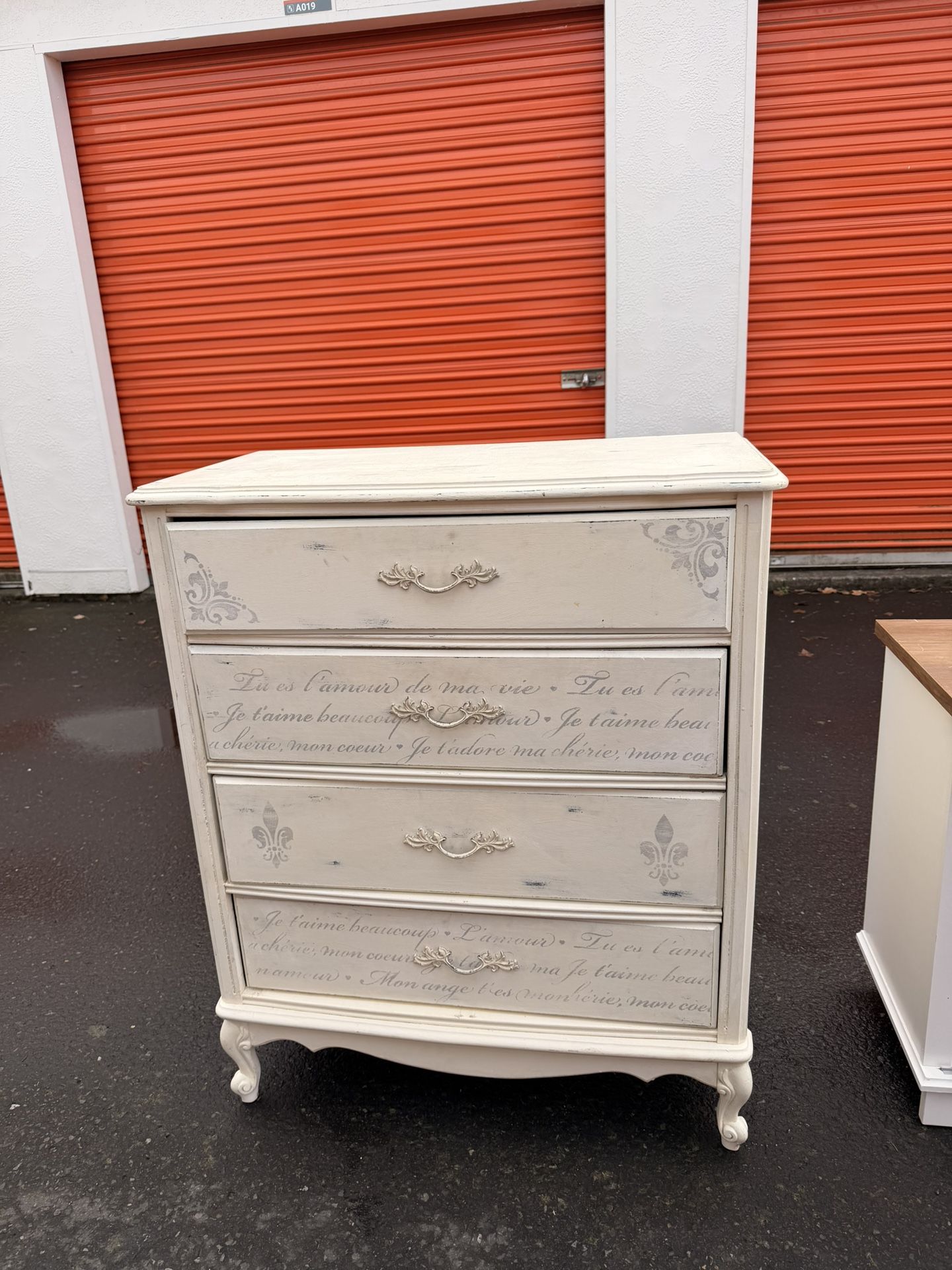 Vintage Dresser with Elegant French Design