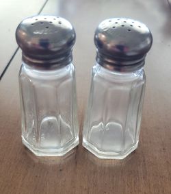 Vintage Gemco 8 sided Salt and Pepper Shakers