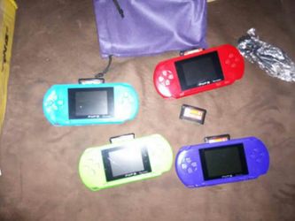 Portable game player