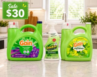Gain & Softener Laundry Bundle