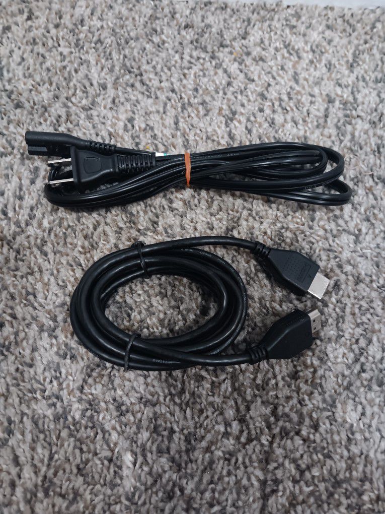 Power Cord And Hdmi Cord 