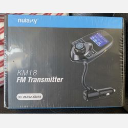Nulaxy FM Transmitter KM18 New In Package