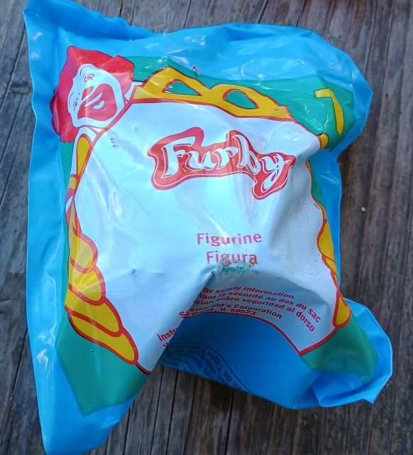 Vintage 1998 McDonald's Happy Meal Toy Furby #1 - Unopened