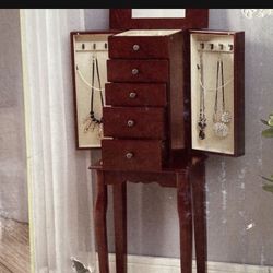 NEW!! JEWELRY  ARMOIRE!!33”H