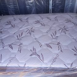 Brand New Queen Size Pillowtop Mattress Included Box Spring Free Delivery Depends On Location 