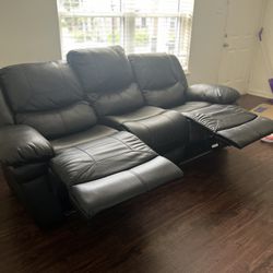 Leather Recliner Chair 