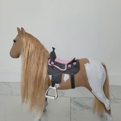 Toy Palomino Paint Horse 