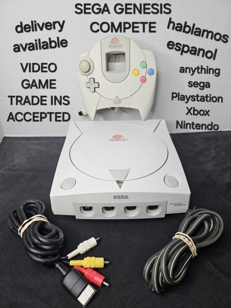 SEGA DREAMCAST COMPLETE SELL OR TRADE
