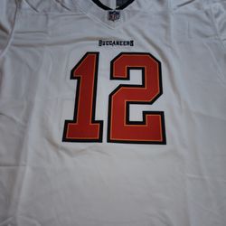 Tom Brady Tampa Bay Buccaneers White Jersey