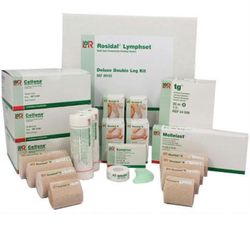 Rosidal Lymphset Deluxe Double Leg Kit - bandages.