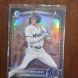 Baseball tsung che cheng 1st bowman card