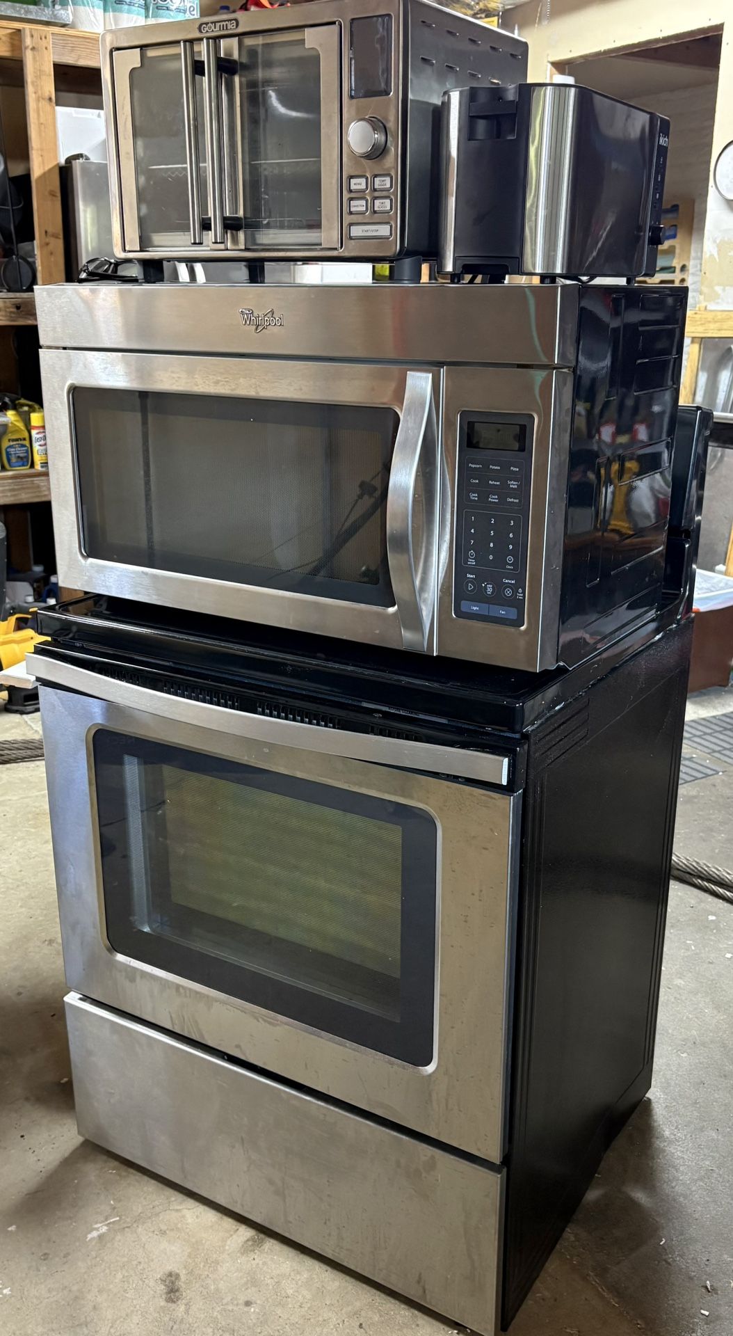 Oven, Microwave, Air-Fryer, & 4 Slice Toaster - $200 OBO