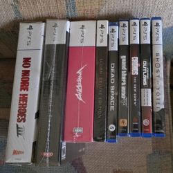 Ps5 Bundle Deal Or Individual Sale Sealed Collectors Good Titles