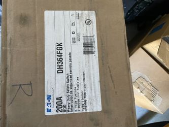 200 Amp Disconnect
