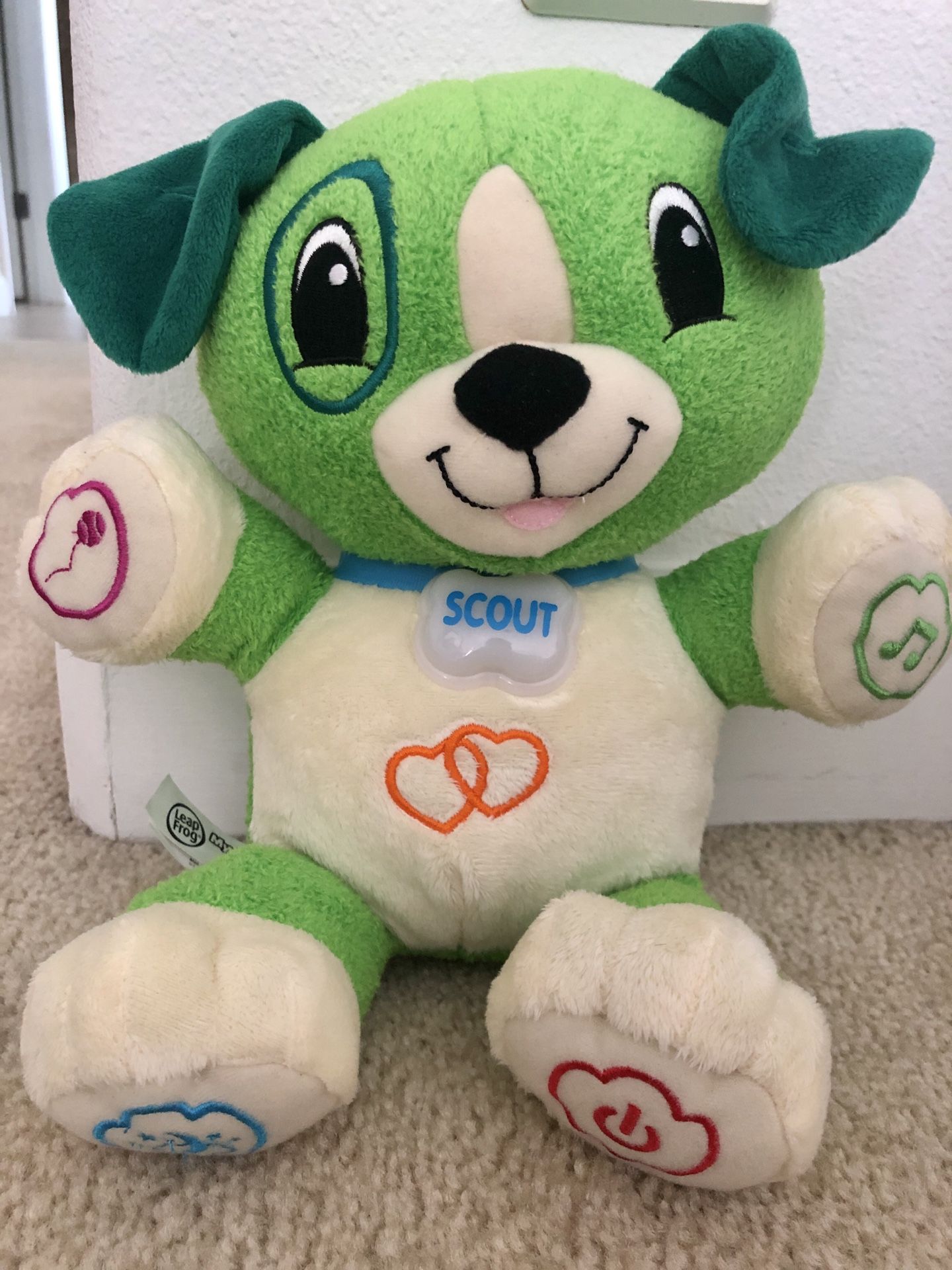 Leapfrog doll w/ lights, songs, talks etc
