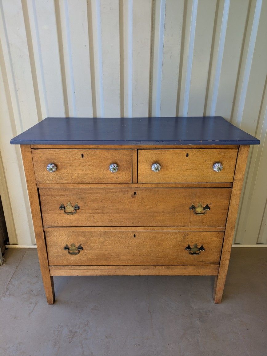 Antique H.J. Thompson Chest Of Drawers