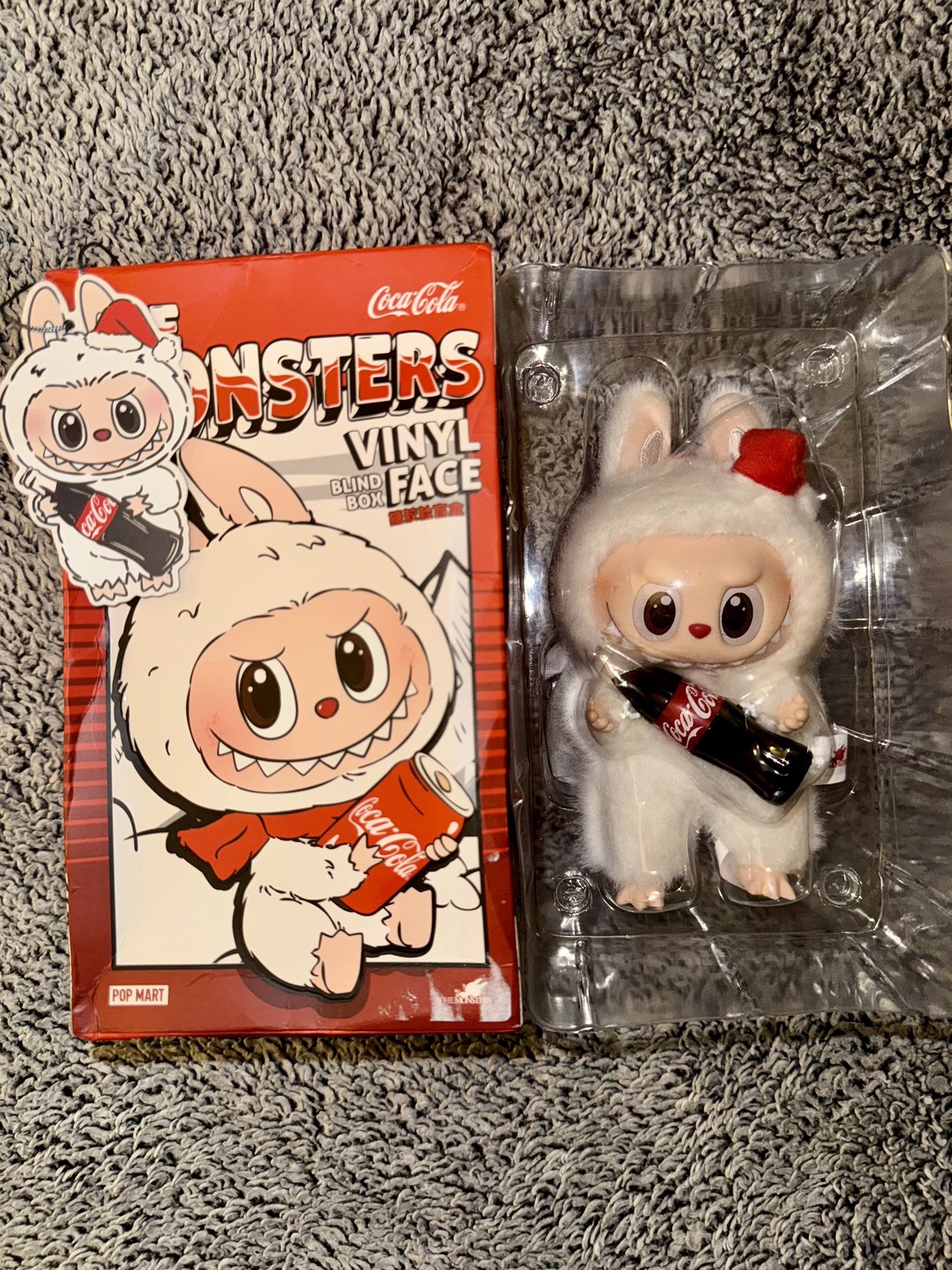 The Monsters Coca Cola Labubu Authentic