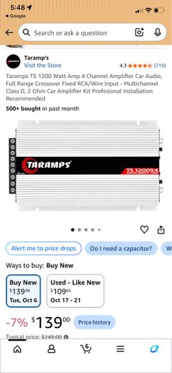 TARAMPS TS 1200x4