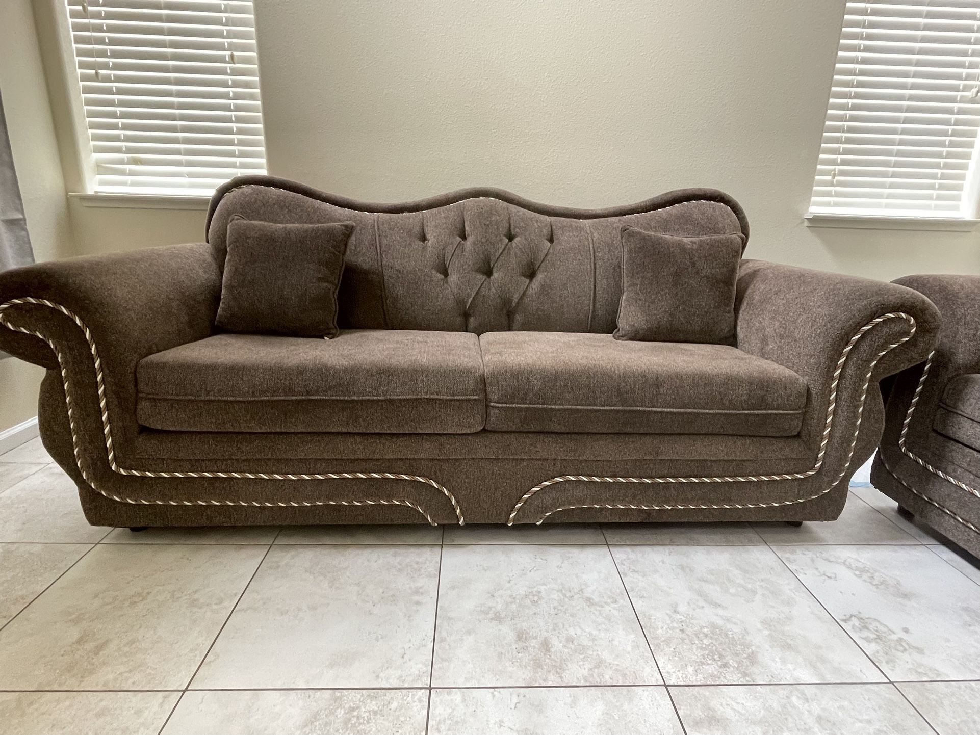 Love Seat And Sofa