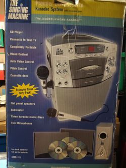 Vintage karaoke machine