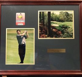 Nick Faldo 1996 masters champion memorabilia 🏌🏼‍♂️