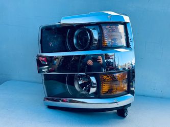 2015-2019 CHEVY SILVERADO 2(contact info removed)HD LEFT DRIVER SIDE HEADLIGHT PROJECTOR OEM
