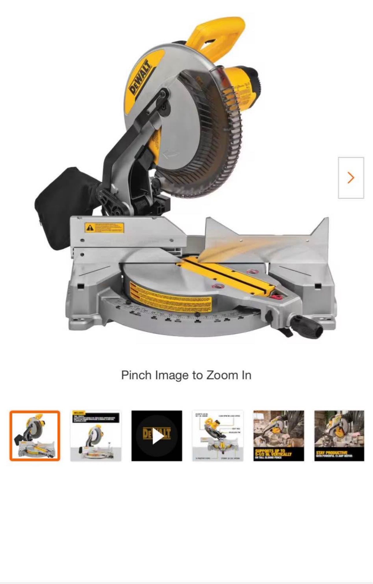 DeWalt Miter Saw