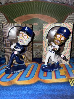 Dodgers day of the dead Bobbleheads bobble heads