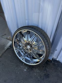 30 Inch Ashanti Wheels And Tire Package !