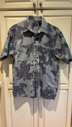 IXOD blue Hawaiian short sleeve shirt size L