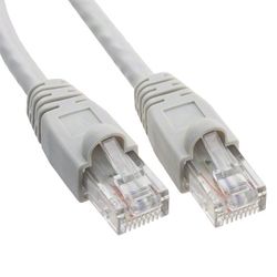 Brand New LAN Ethernet Cables – Light Gray – 1.5m – Qty: 23
