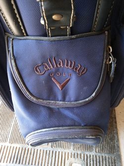 Pretty Nice Galloway Golf Bag With Clubs in