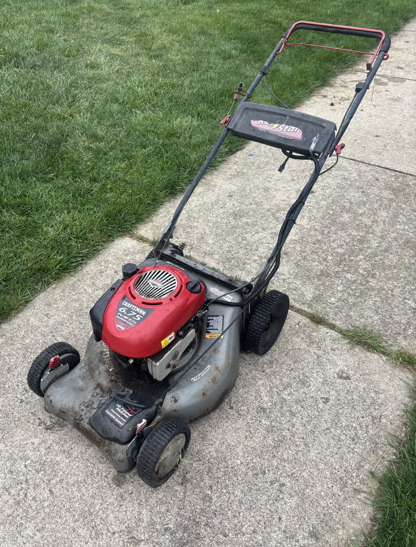 Craftsman Self Propelled Lawn Mower