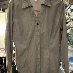 Ladies Large St John’s Bay corduroy Fitted Top