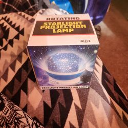 Rotating Starlight Projection Lamp
