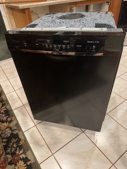 Bosch SilencePlus 50 dBA Black Dishwasher