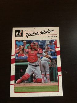Yadi Molina card