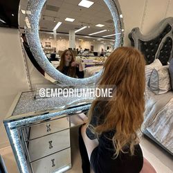 Mirror Crystal Led Makeup Vanity 🔥buy Now Pay Later 