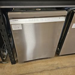 Dishwasher Bosch 24 Inch Wide Stainless Steel